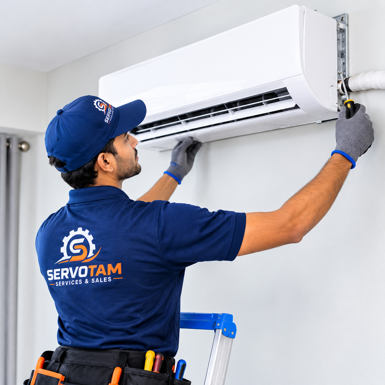 Split AC installation by professional technician in Patna